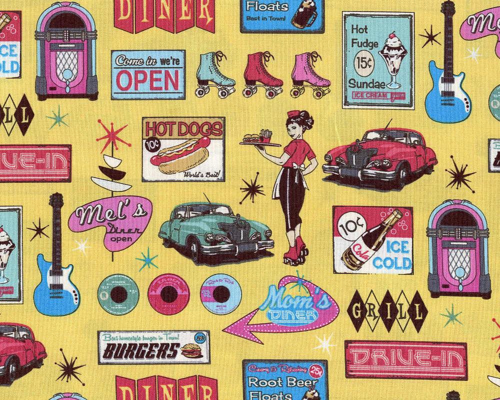 Mel's Diner - Signs