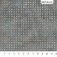 Heavy Metal -Dots Pewter