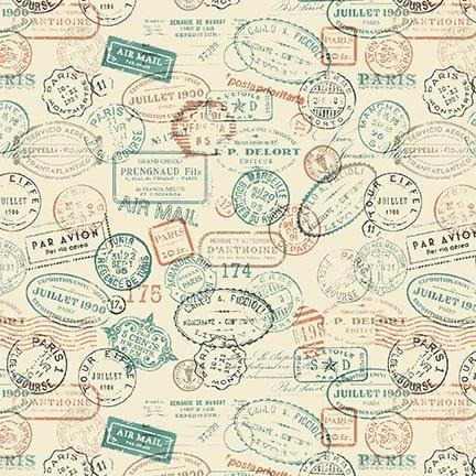 Time Travel Postal Stamps