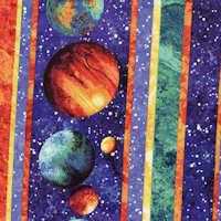 Out of This World Planets  - Striped