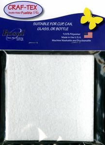 Craf-Tex Square Coasters  6pk 4in