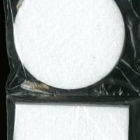 Craf-Tex Round & Square  Coasters 12pk