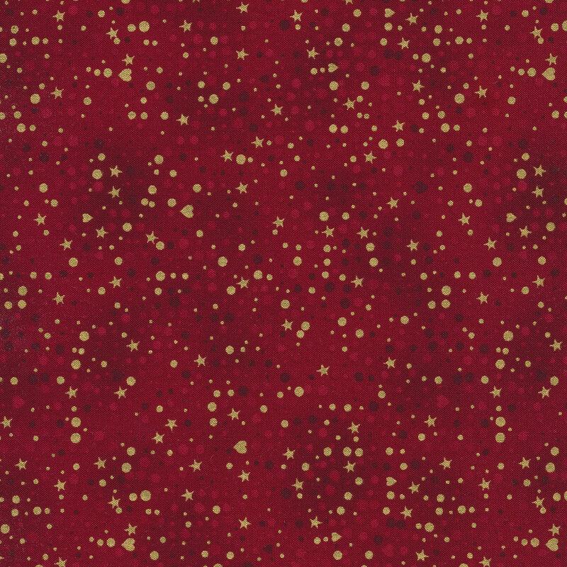 Star Sprinkle - Gold Hearts And Stars