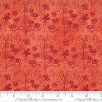 Carolina Lilies-Sprigs -Coral