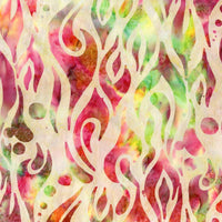 Batik-Colorful Flames