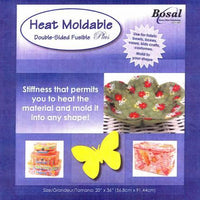 Bosal Heat Moldable Double Sided Fusible Plus Stabilizer 20in x 36in