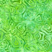 Batik-Green Swirls