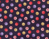 Knit n' Purl-Yarn Dots Charcoal
