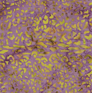 Batik Textiles- Leopard Merlot