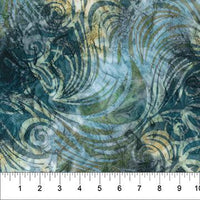 Color Me Banyan Swirls - Pearl Blue