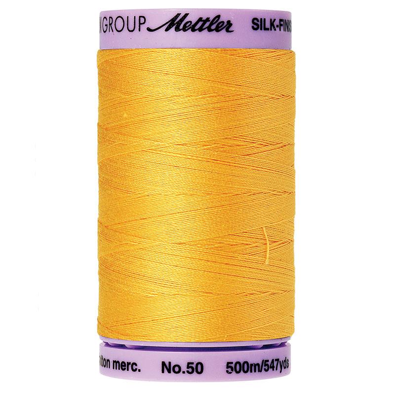 Silk-Finish 50wt Solid Cotton