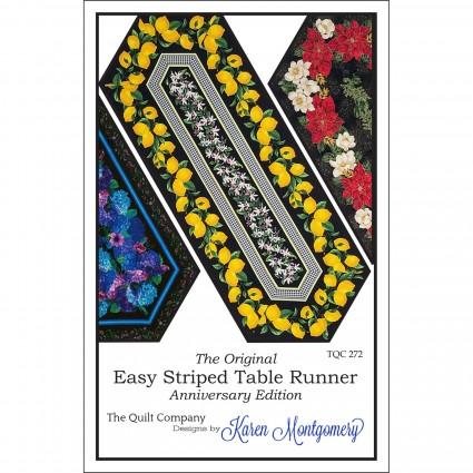 Easy Striped Table Runner