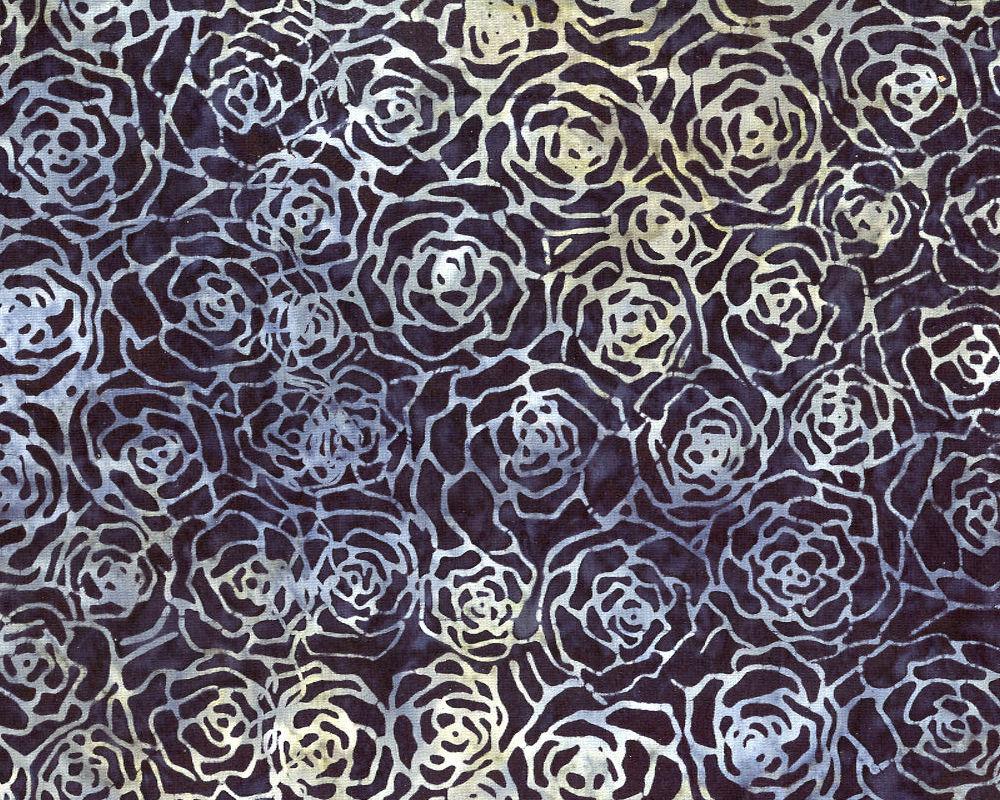 Quiltessentials: Botanicals  Roses Black