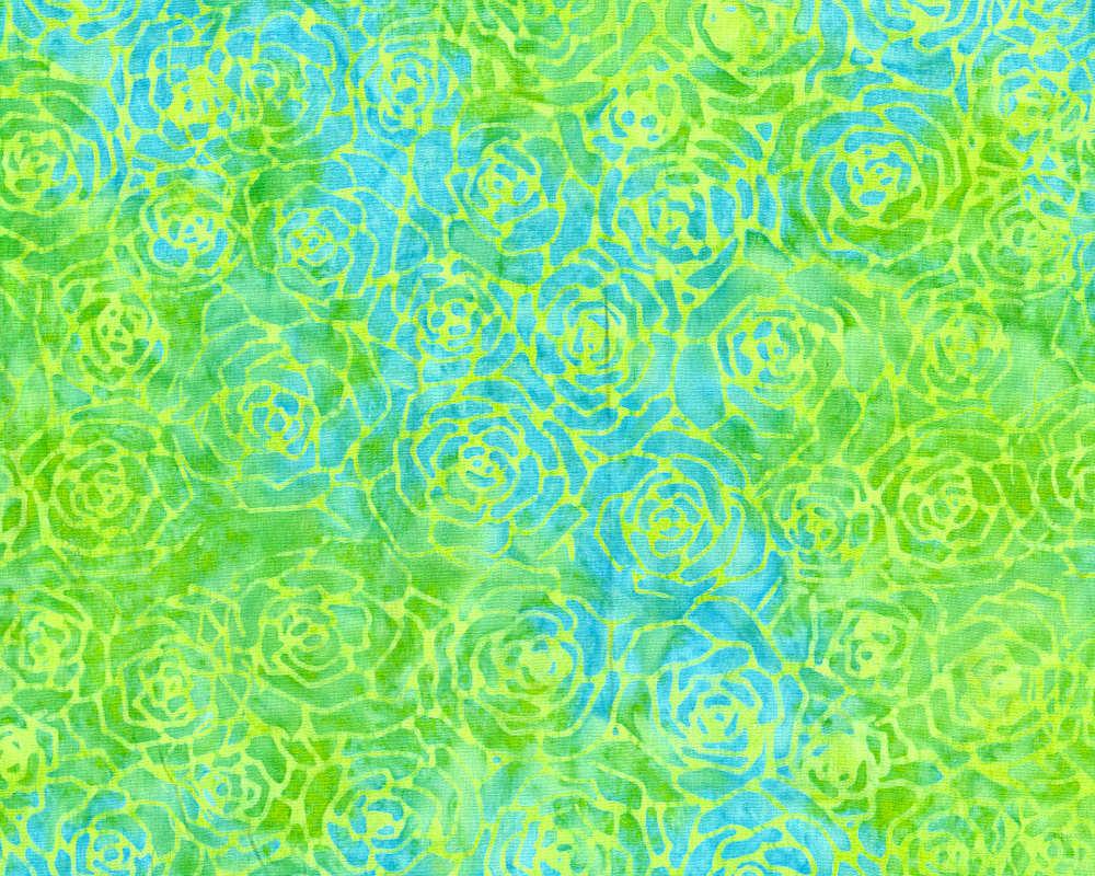 Quiltessentials: Botanicals  Roses Green