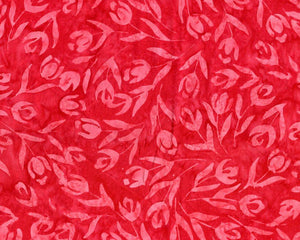 Quiltessentials: Botanicals  Tulips Red