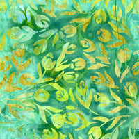 Quiltessentials: Botanicals  Tulips Green
