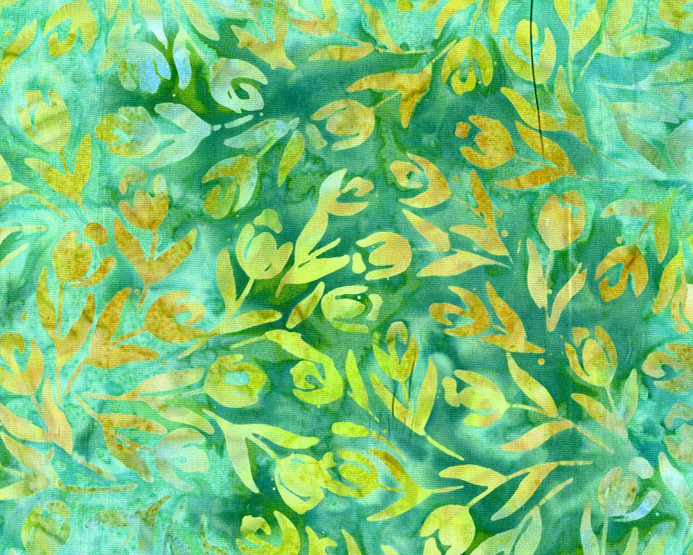 Quiltessentials: Botanicals  Tulips Green