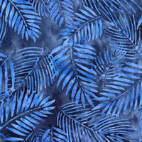 Quiltessentials: Botanicals  Palm Navy