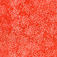 Quiltessentials: Botanicals  Starflowers Coral