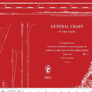 Nautical-Red Chart