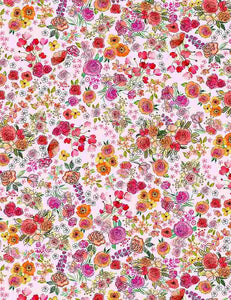 Sew Floral-Pink