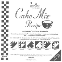 Cake Mix Recipe 2 44ct