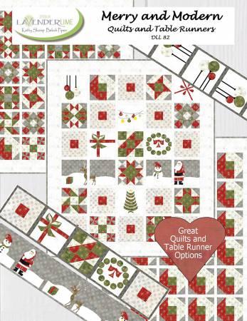 Merry and Modern Quilts and  Table Runners