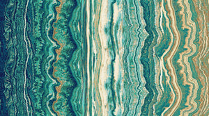 Tree Of Wisdom  Teal Muti Earth Ombre