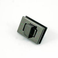 Rectangle Turn Lock Gunmetal