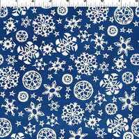 Snowy-Flakes Blue