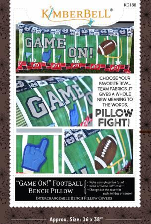 Game On Football Bench Pillow