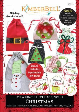 CD It's A Cinch - Gift Bags  Volume 2: Christmas