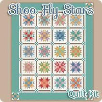Shoo Fly Stars Quilt Boxed Kit