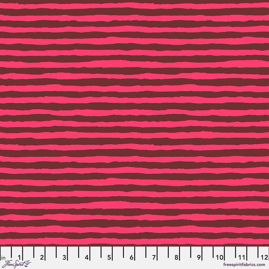 Kaffe-August 2022-Comb Stripe - Pink