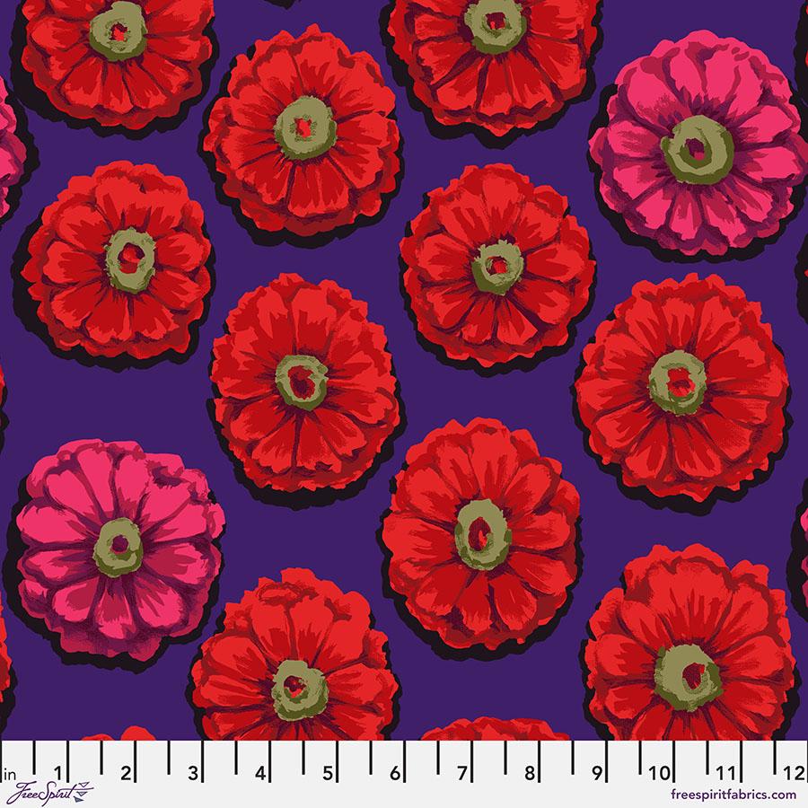 Kaffe 85 & Fabulous-Zinnia - Crimson