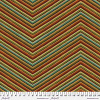Chevron Stripe - Ochre -Kaffe: 85 and Fabulous