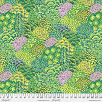 Large Oriental Trees - Green -Kaffe: 85 and Fabulous