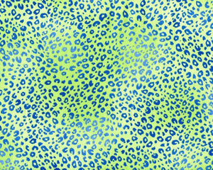 Green Leopard Print