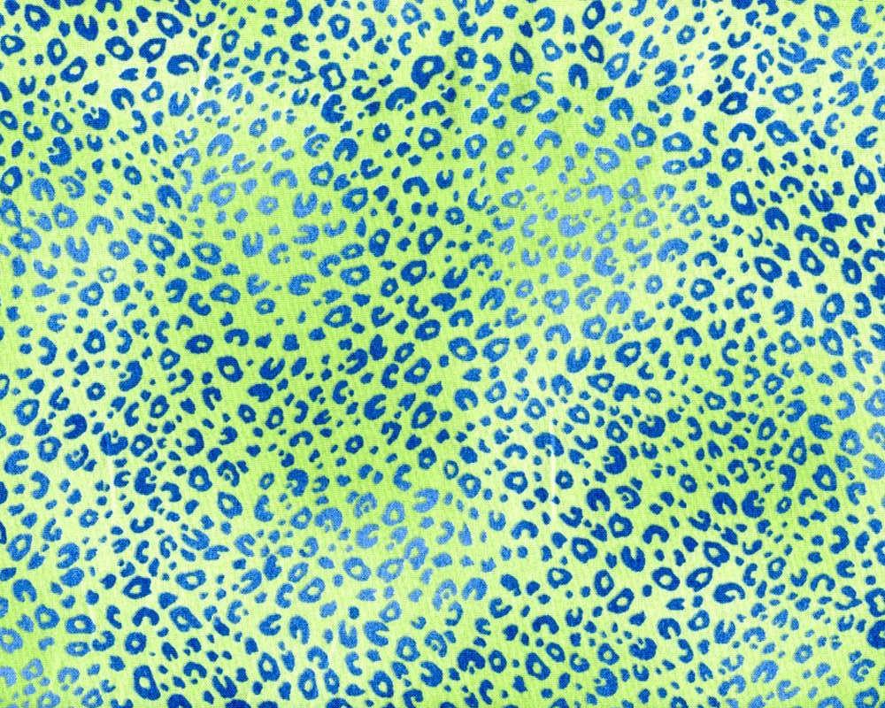 Green Leopard Print