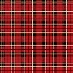 Snow Dog Express - Red Plaid