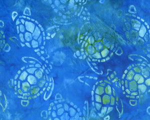 Sea Turtles Minky 58"-Wide