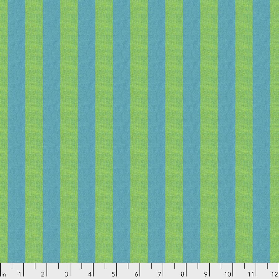 Shot Cannon Stripe Wide Stripe  by Kafee Fassett Aloe Wide Stripe