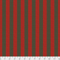 Shot Cannon Stripe Wide Stripe  by Kafee Fassett Chestnut Wide Stripe