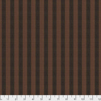 Shot Cannon Stripe Narrow  Stripe by Kafee Fassett Cocoa Narrow Stripe
