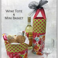 Wine Tote & Mini Basket