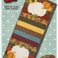Fall Pumpkin 'N Sunflower 16x38 table runner