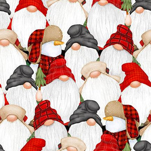 Flannel Gnomies Stacked Gnomes