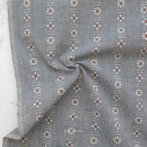 Forest Forage Denim  Daisies