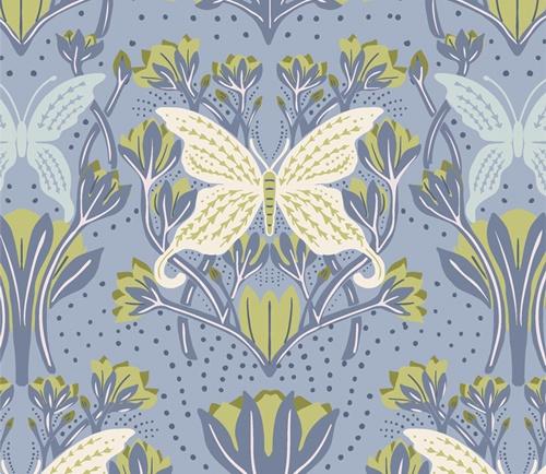 Fresh Linen Butterfly Reflect  by Katie O'Shea for AGF
