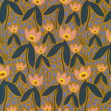 Furrow Two Tulips by Leah Duncan for Cloud 9 Organics